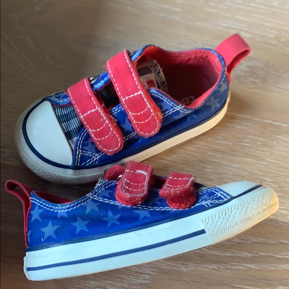 Converse All Star Velcro Starry Blue